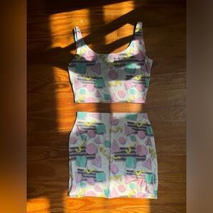 Handmade 80’s Two Piece
